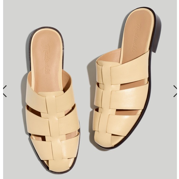Madewell The Dixson Fisherman Mule Soft Butter Tan 10 - Picture 2 of 16